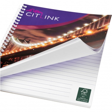 Logotrade promotional gift image of: Desk-Mate® A5 spiral notebook