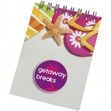 Logotrade promotional item image of: Desk-Mate® spiral A7 notebook