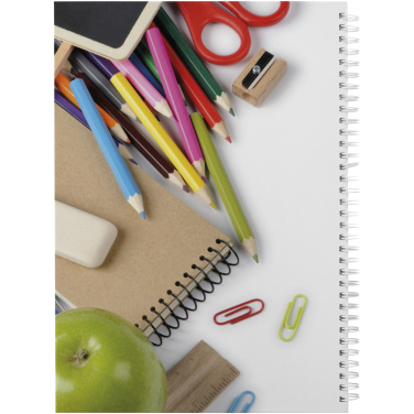 Logo trade promotional product photo of: Wire-o A4 notebook hard cover