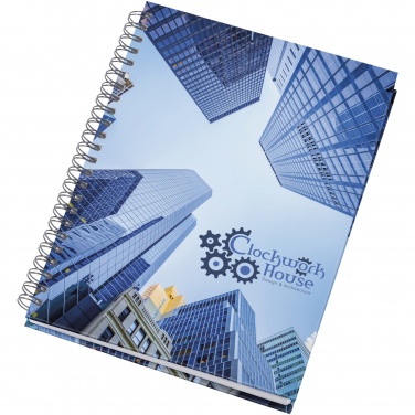 Logotrade promotional item picture of: Wire-o A5 notebook hard cover