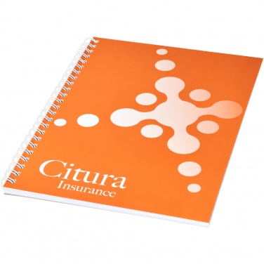 Logo trade corporate gifts picture of: Desk-Mate® A5 notebook synthetic cover