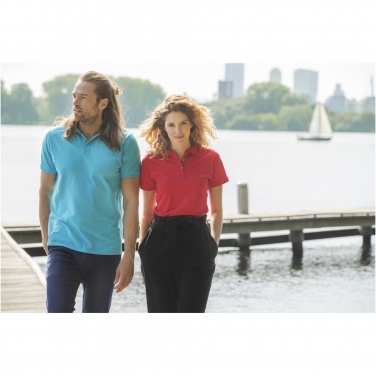 Logotrade advertising products photo of: Beryl short sleeve men's organic recycled polo