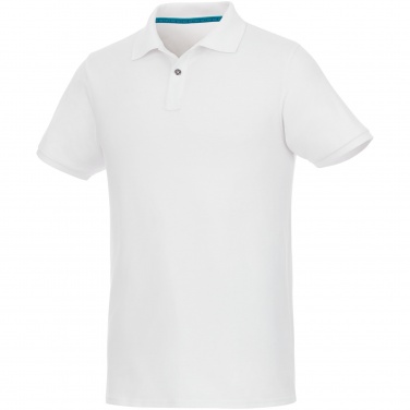 Logo trade advertising product photo of: Beryl short sleeve men's organic recycled polo