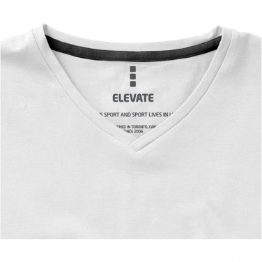 Logotrade corporate gifts photo of: Kawartha short sleeve men's organic V-neck t-shirt