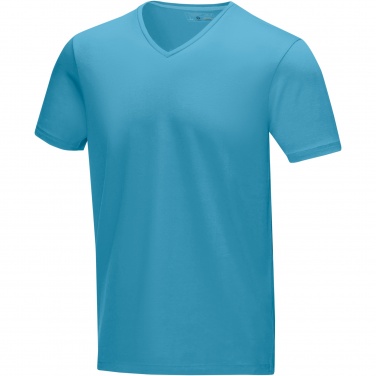 Logotrade promotional merchandise photo of: Kawartha short sleeve men's organic V-neck t-shirt