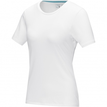 Logo trade promotional giveaways picture of: Balfour short sleeve women's organic t-shirt