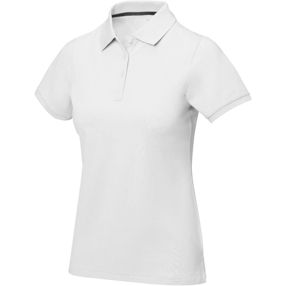 Logo trade promotional merchandise photo of: Calgary short sleeve women's polo