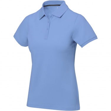 Logo trade promotional giveaway photo of: Calgary short sleeve women's polo