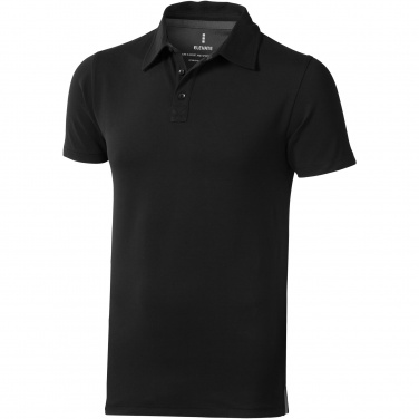 Logo trade corporate gifts image of: Markham short sleeve men's stretch polo