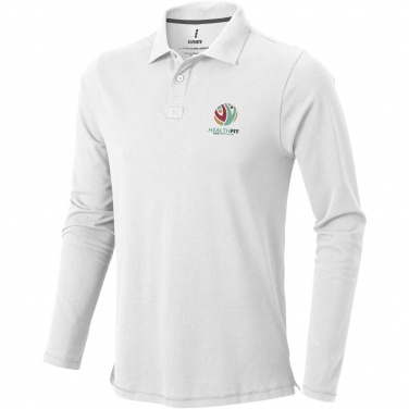 Logotrade corporate gift picture of: Oakville long sleeve men's polo