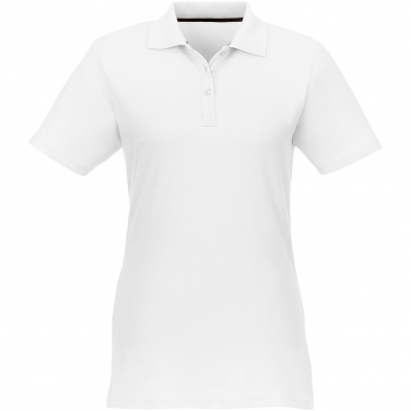 Logo trade corporate gifts image of: Helios short sleeve women's polo