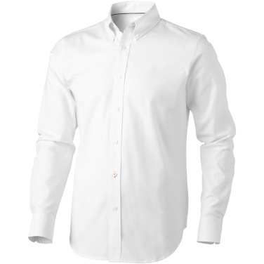 Logo trade promotional merchandise image of: Vaillant long sleeve men's oxford shirt