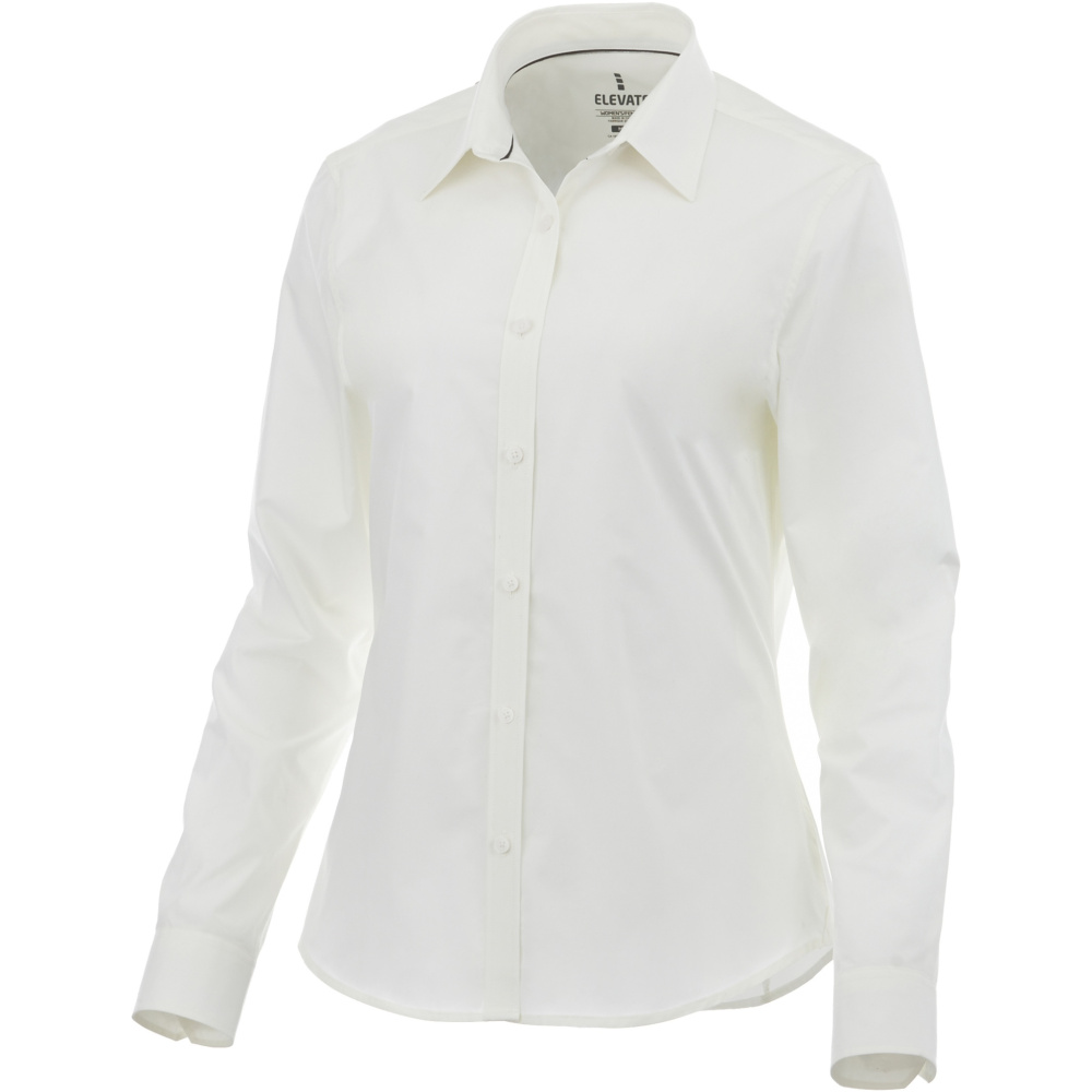 Logo trade promotional giveaways image of: Hamell long sleeve women's shirt