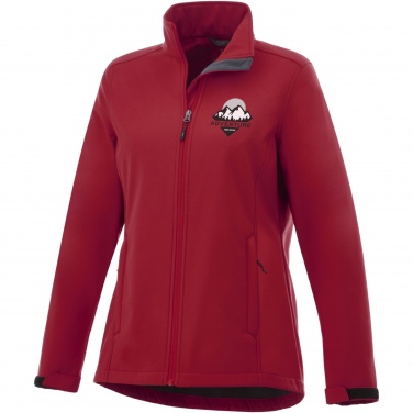 Logo trade business gifts image of: Maxson women's softshell jacket