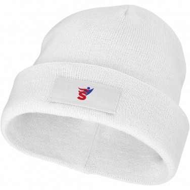 Logo trade business gift photo of: Boreas beanie with patch