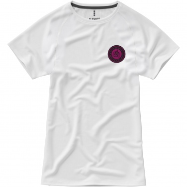 Logo trade advertising products picture of: Niagara short sleeve women's cool fit t-shirt