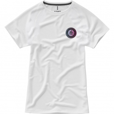Logo trade promotional items picture of: Niagara short sleeve women's cool fit t-shirt