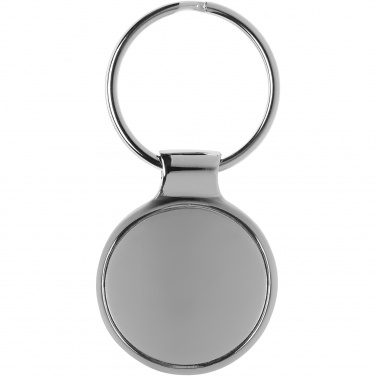 Logo trade promotional giveaways picture of: Orlene round keychain