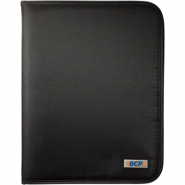Logo trade promotional giveaways picture of: Stanford deluxe A4 zippered portfolio