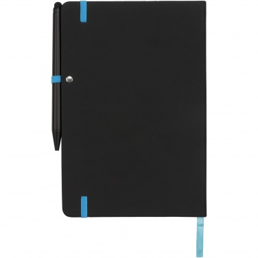 Logo trade promotional gift photo of: Noir Edge medium notebook