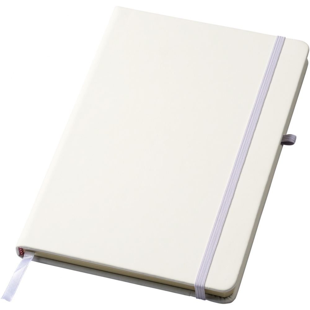 Logo trade promotional items picture of: Polar A5 notebook with lined pages