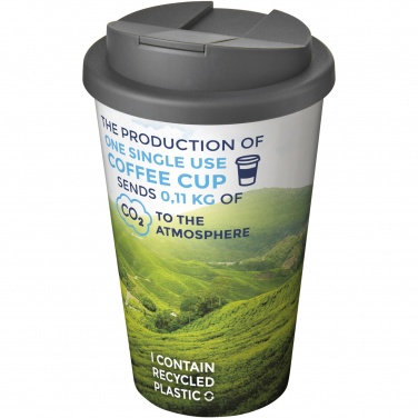 Logo trade promotional items image of: Brite-Americano® 350 ml tumbler with spill-proof lid