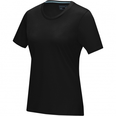 Logo trade promotional giveaway photo of: Azurite short sleeve women’s organic t-shirt