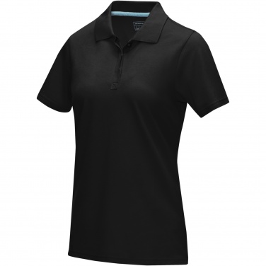 Logotrade advertising product image of: Graphite short sleeve women’s organic polo