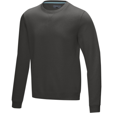 Logo trade promotional gifts image of: Jasper men’s organic recycled crewneck sweater