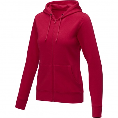 Logo trade advertising products picture of: Theron women’s full zip hoodie