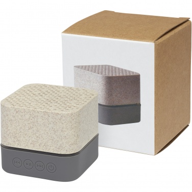 Logo trade promotional products picture of: Aira wheat straw Bluetooth® speaker