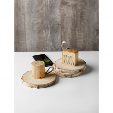 Logo trade promotional gift photo of: Arcana bamboo Bluetooth® speaker