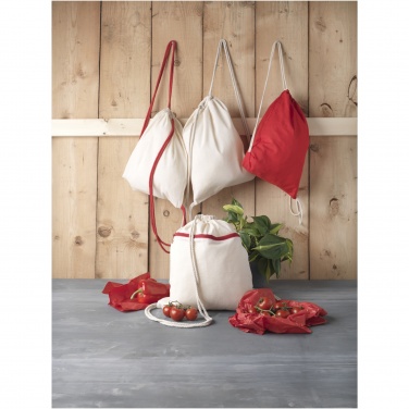 Logotrade promotional merchandise photo of: Oregon 140 g/m² cotton drawstring bag 5L
