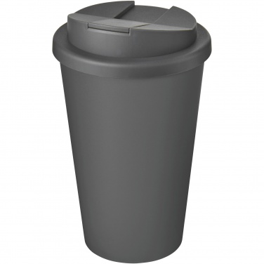 Logo trade promotional items image of: Americano® Eco 350 ml recycled tumbler with spill-proof lid