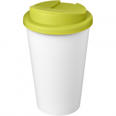 Logo trade promotional products picture of: Americano® Eco 350 ml recycled tumbler with spill-proof lid