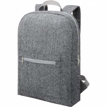 Logotrade promotional product image of: Pheebs 450 g/m² recycled cotton and polyester backpack 10L