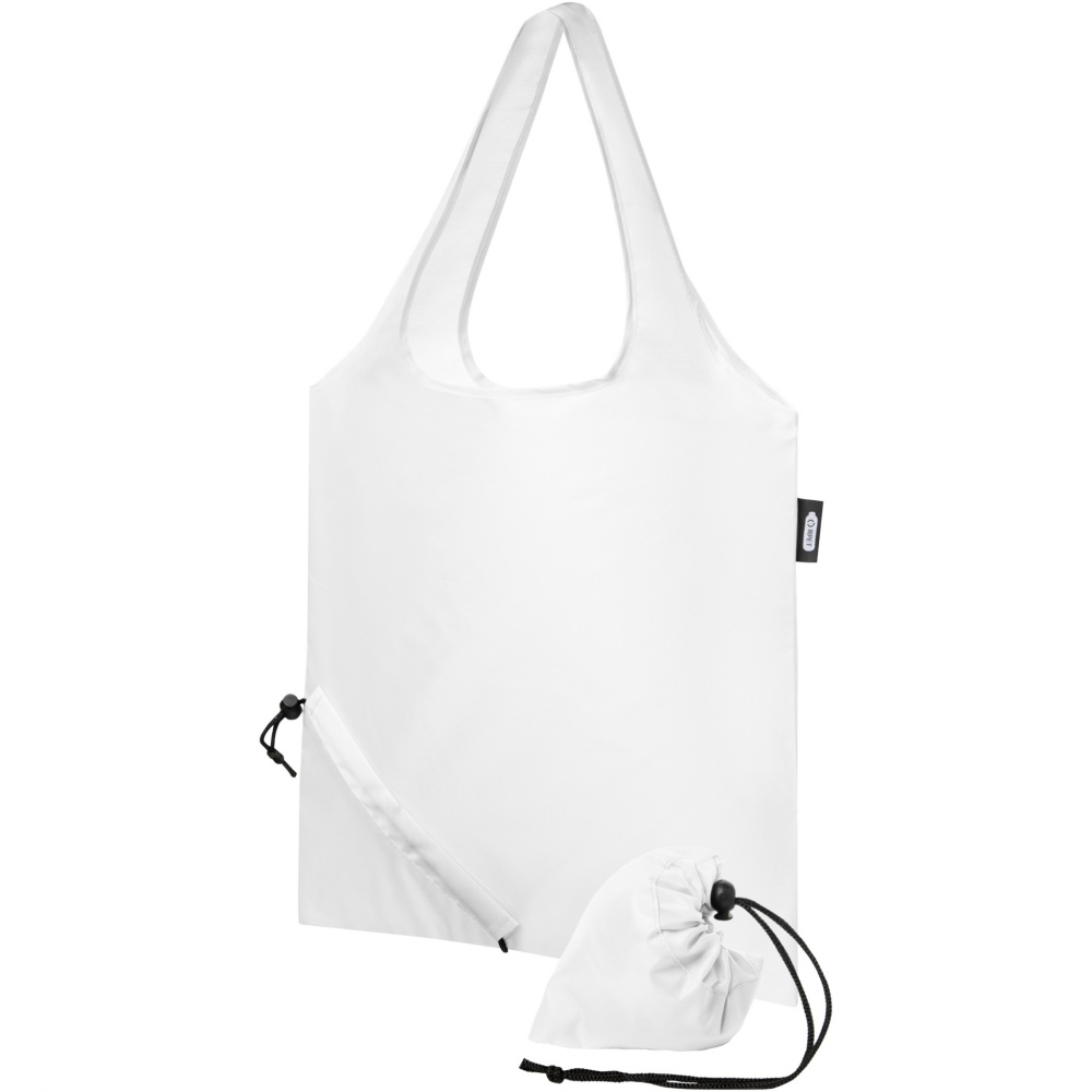Logotrade promotional item picture of: Sabia RPET foldable tote bag 7L