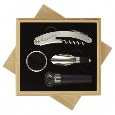 Logo trade promotional giveaway photo of: Syrat 4-piece wine set