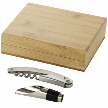 Logo trade advertising products picture of: Merlou 2-piece wine set