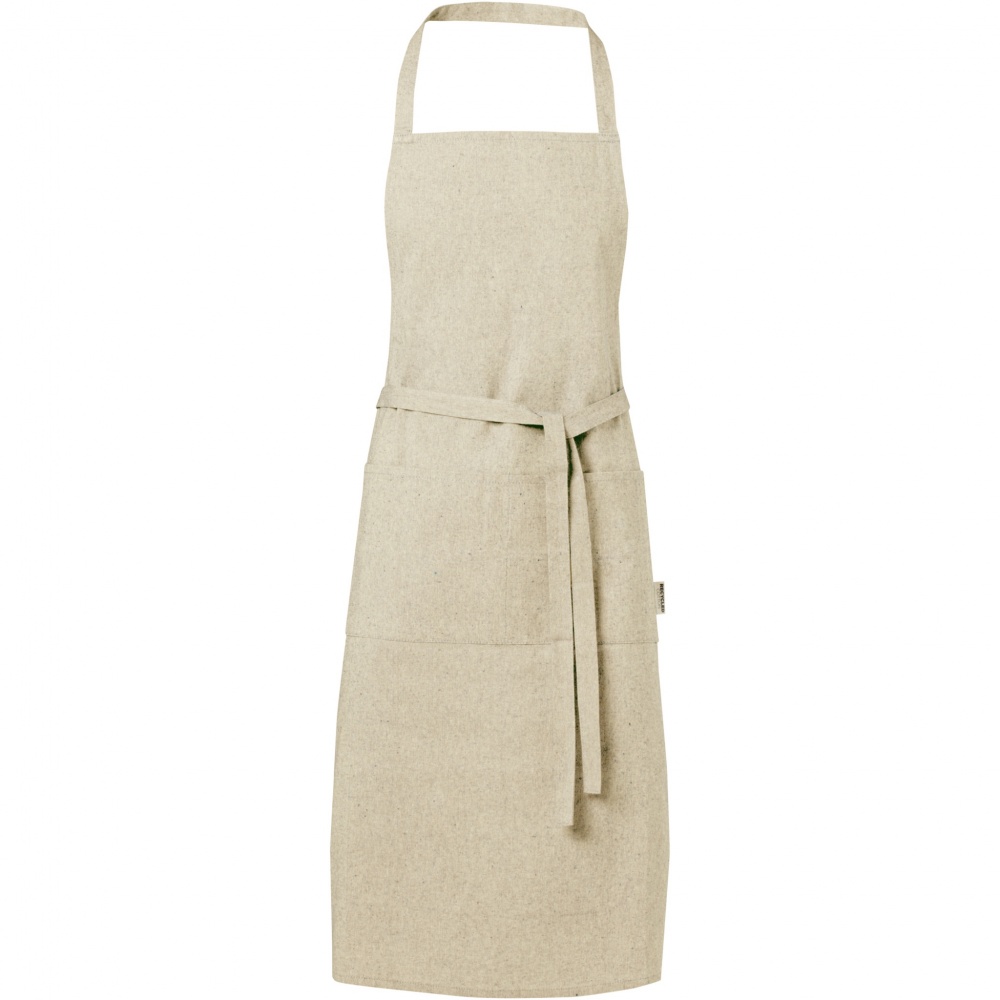 Logo trade promotional merchandise image of: Pheebs 200 g/m² recycled cotton apron