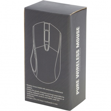 Logotrade promotional products photo of: Pure wireless mouse with antibacterial additive