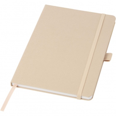 Logotrade promotional item image of: Honua A5 recycled paper notebook with recycled PET cover