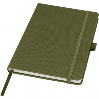Logotrade promotional giveaway picture of: Honua A5 recycled paper notebook with recycled PET cover