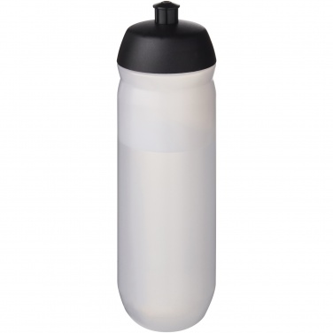 Logo trade promotional merchandise image of: HydroFlex™ Clear 750 ml squeezy sport bottle