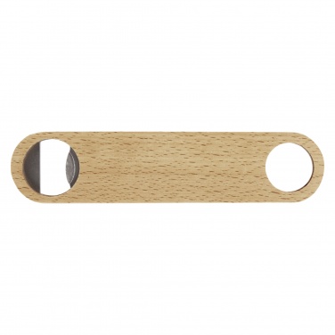 Logotrade business gift image of: Origina wooden bottle opener