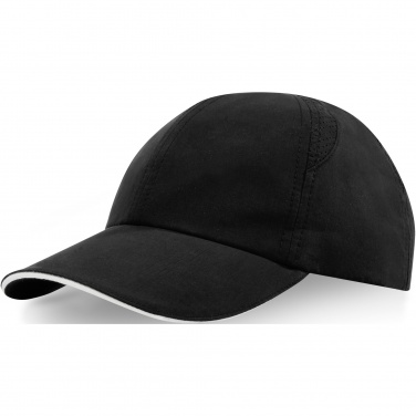 Logotrade corporate gift image of: Morion 6 panel GRS recycled cool fit sandwich cap