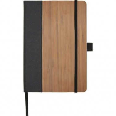 Logo trade promotional items picture of: Note A5 bamboo notebook