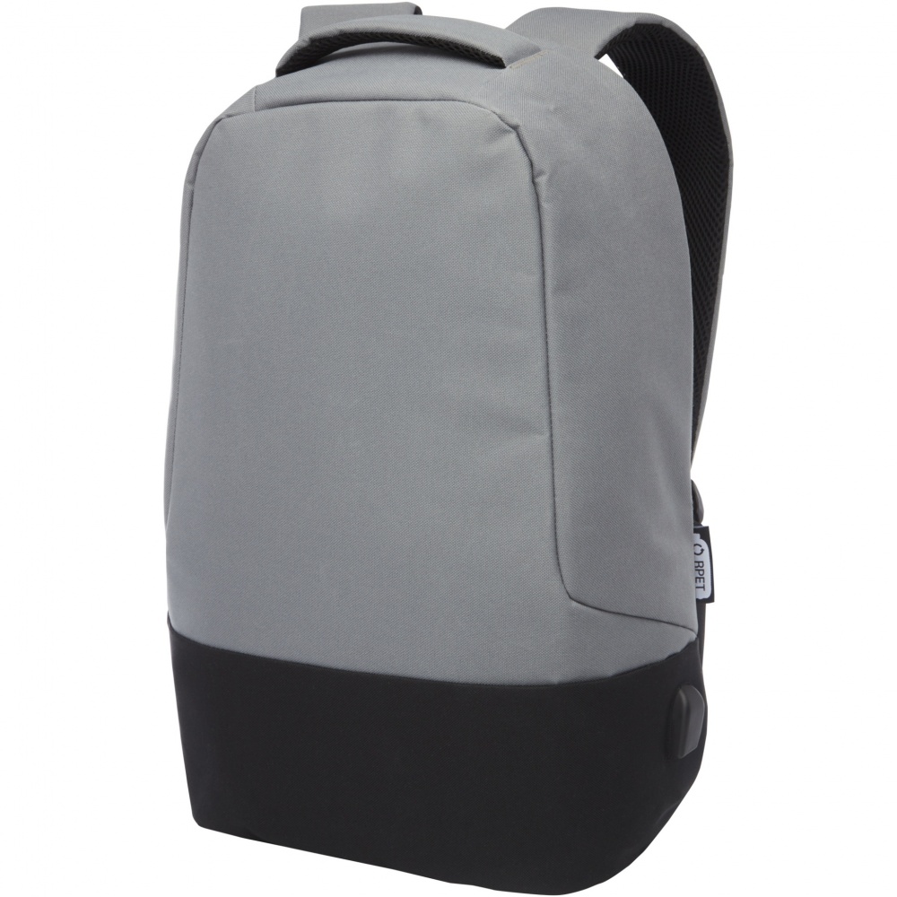 Logotrade advertising products photo of: Cover GRS RPET anti-theft backpack 18L