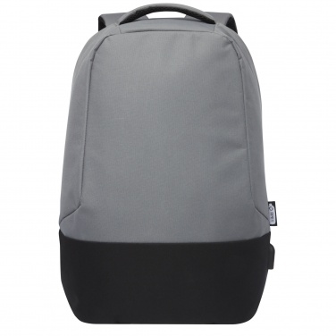 Logo trade promotional merchandise picture of: Cover GRS RPET anti-theft backpack 18L