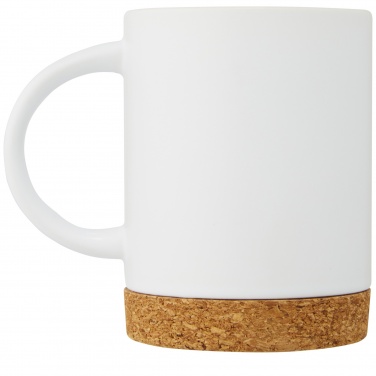 Logo trade promotional product photo of: Neiva 425 ml ceramic mug with cork base